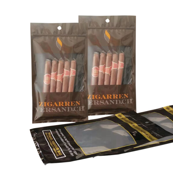 zip lock cigar packaging bags