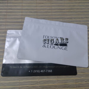 Custom zip lock cigar bags