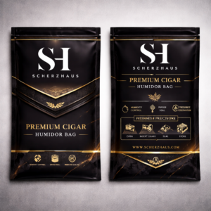 customize plastic zip lock cigar humidor bags