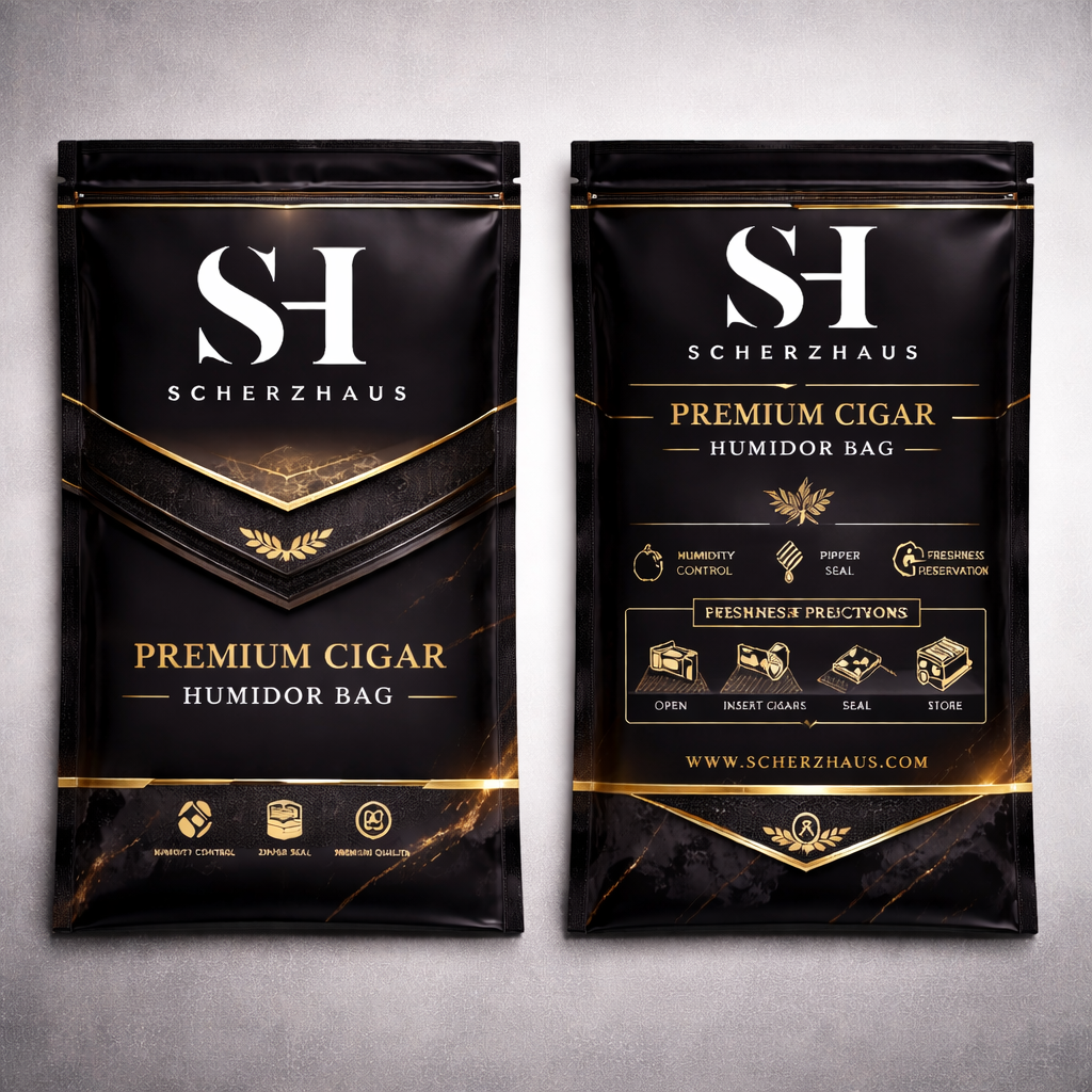 customize plastic zip lock cigar humidor bags